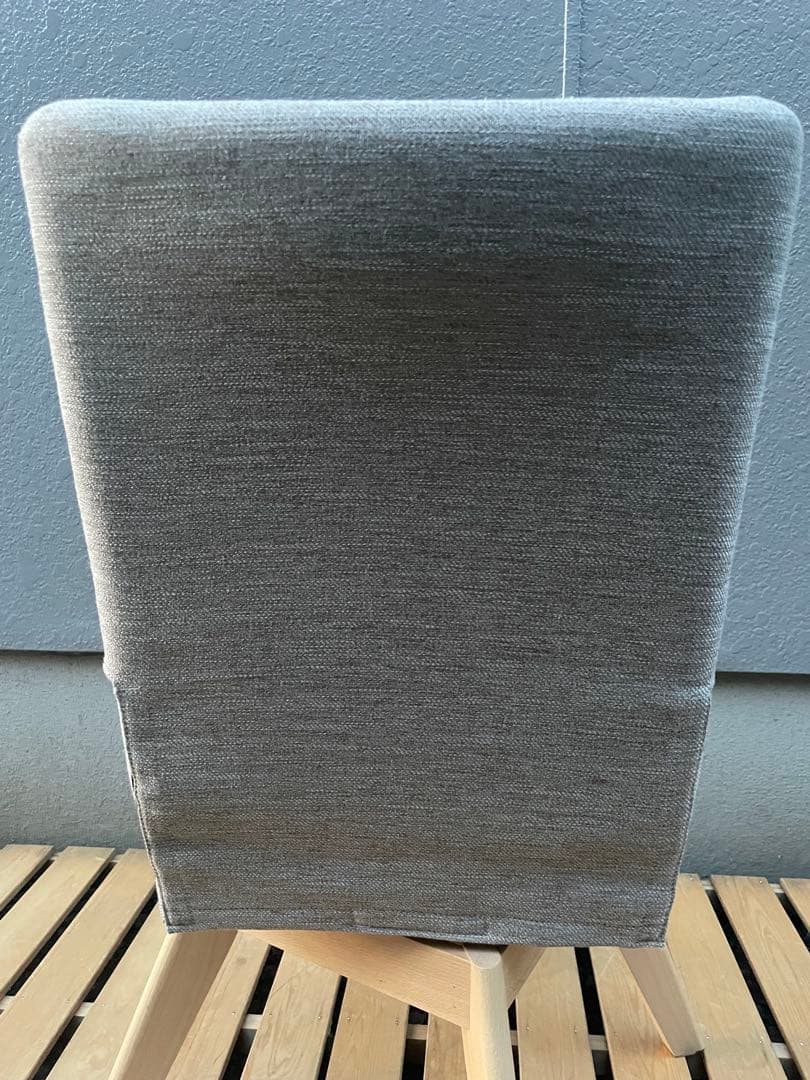 美品　ファブリックダイニングチェア(Nコレクション C-60S NA/NSF