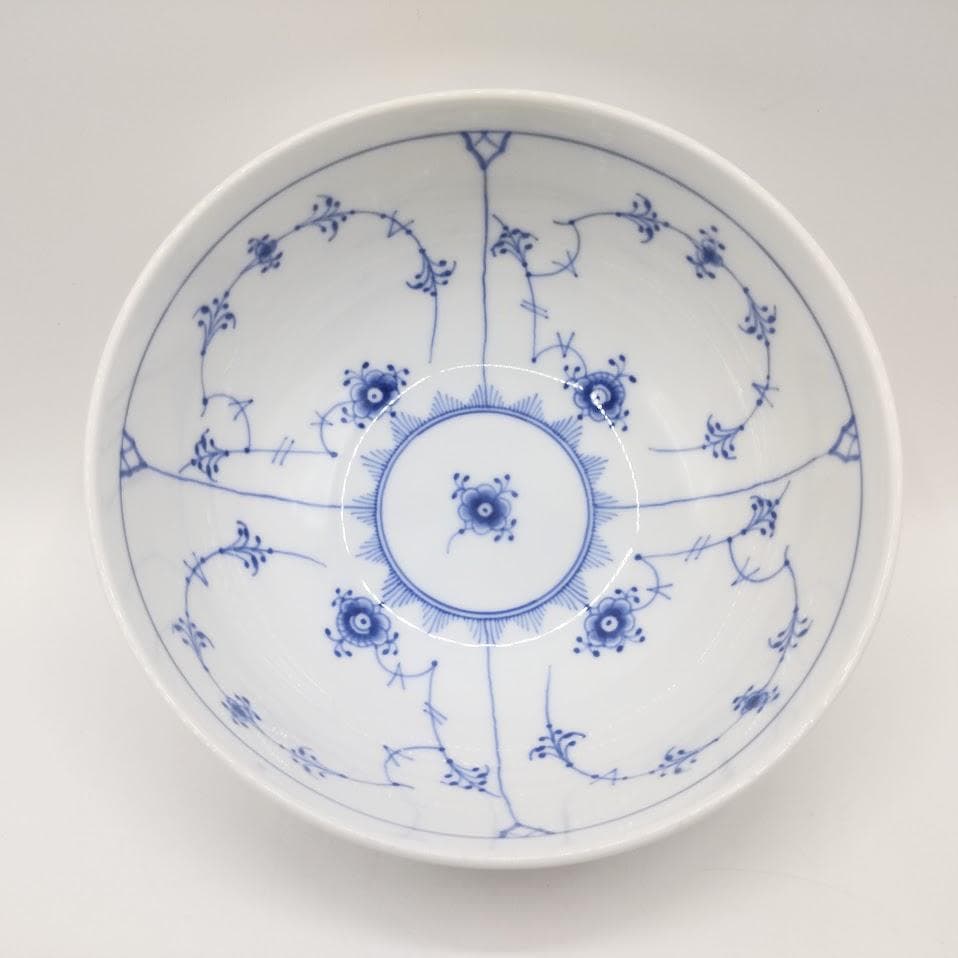 ロイヤルコペンハーゲン ブルーフルーテッド プレイン ボウル 鉢 3個 セット