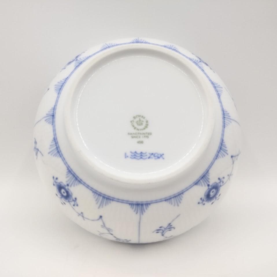 ロイヤルコペンハーゲン ブルーフルーテッド プレイン ボウル 鉢 3個 セット