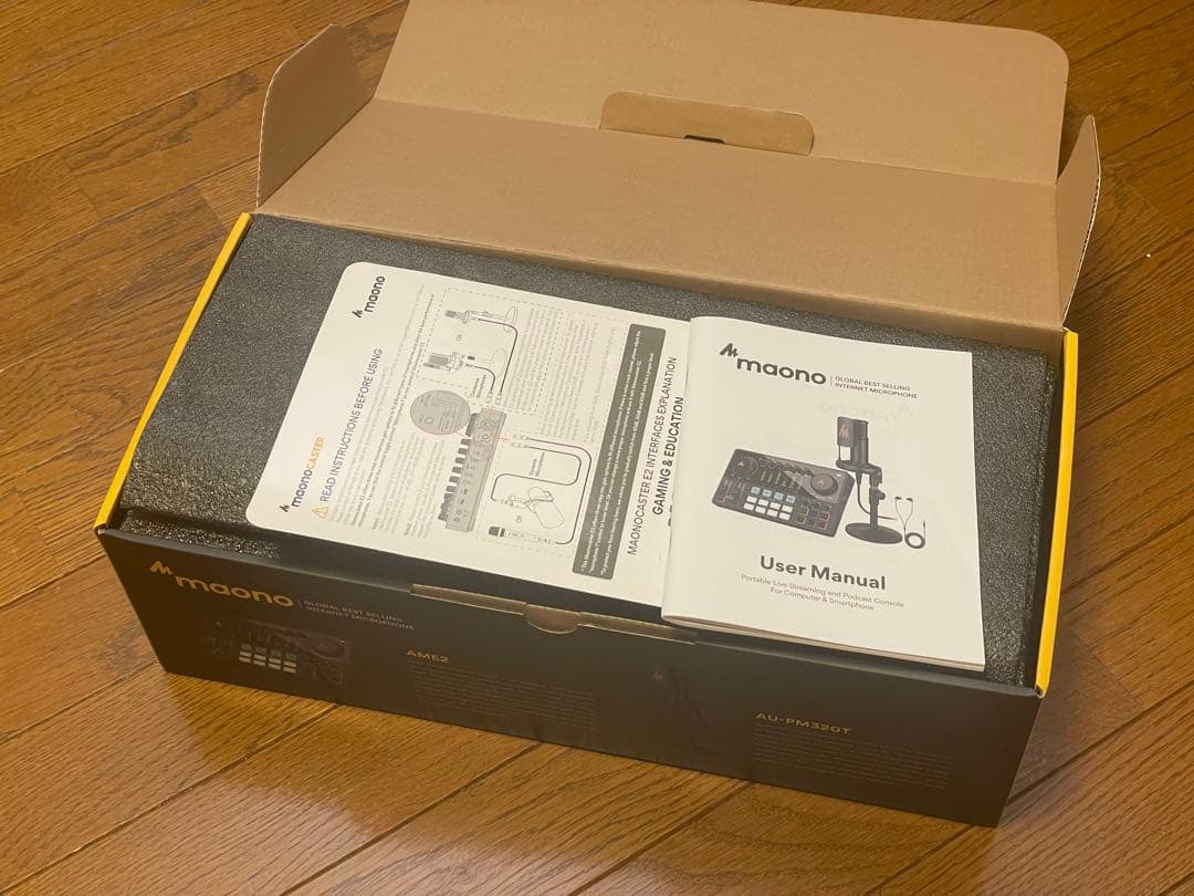 MAONO オーディオミキサー オーディオインターフェース