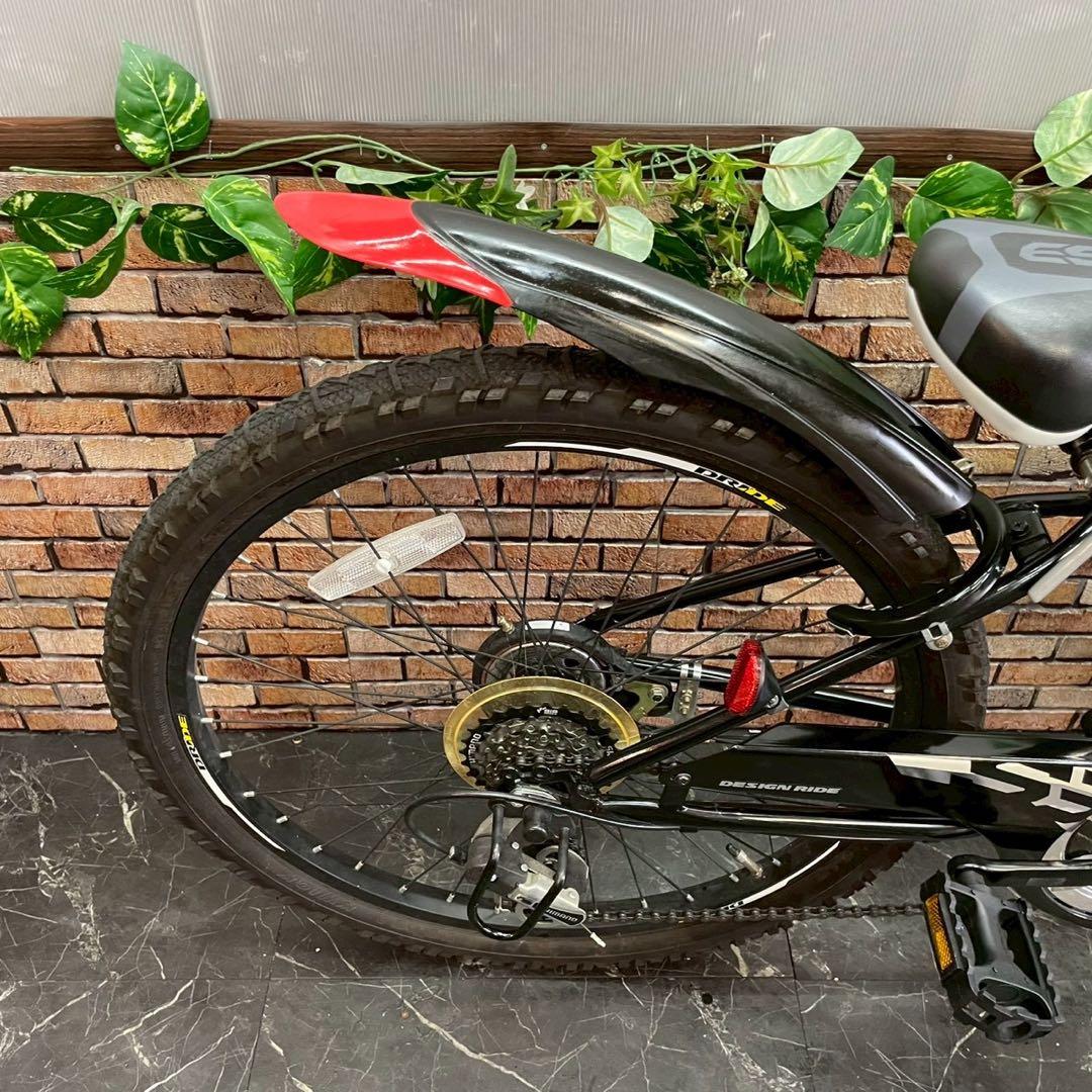 【91】子供用自転車 子供車 DRIDE ブラック 22インチ