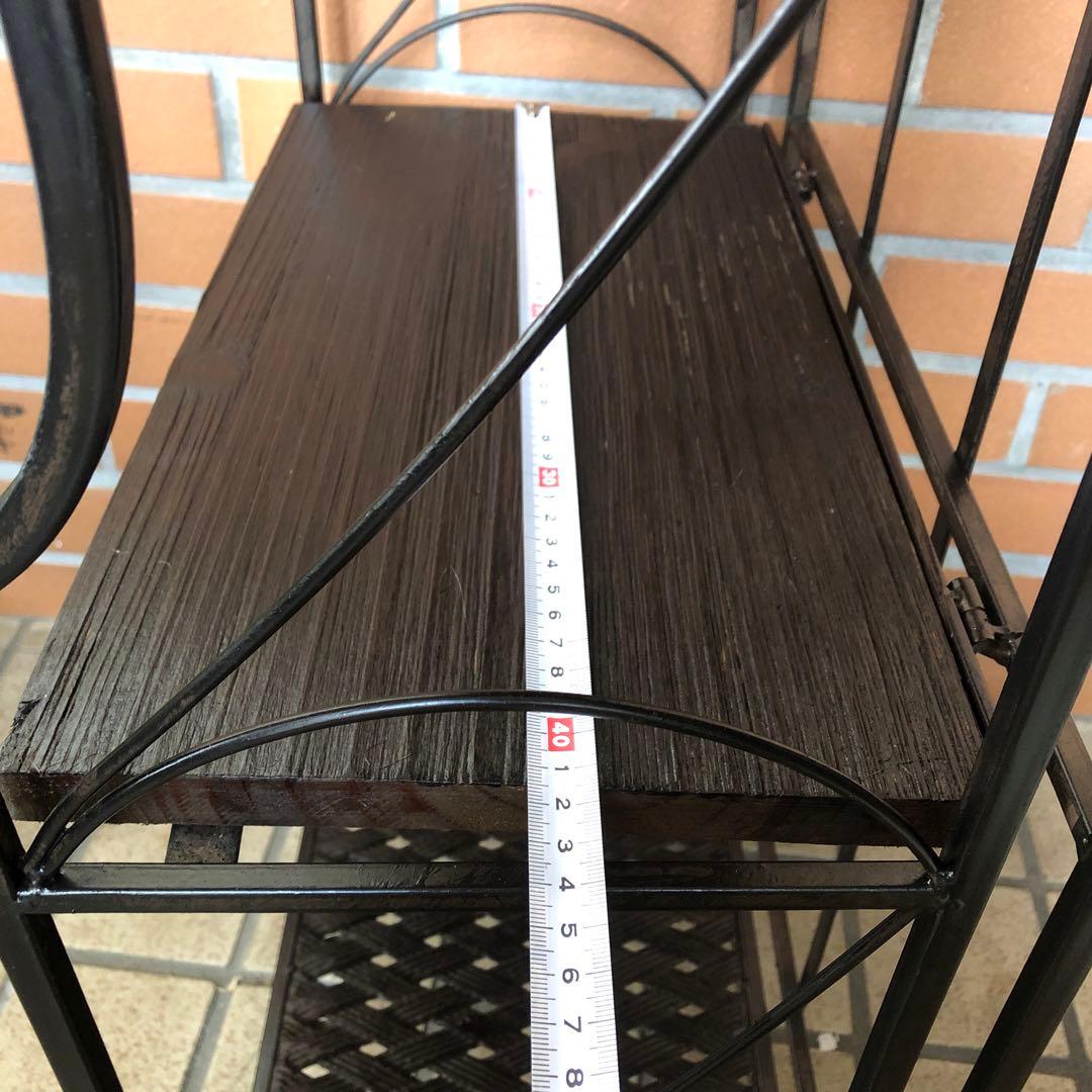 アイアンラック　ガーデニング雑貨アンティーク　フラワースタンド　プランターラック