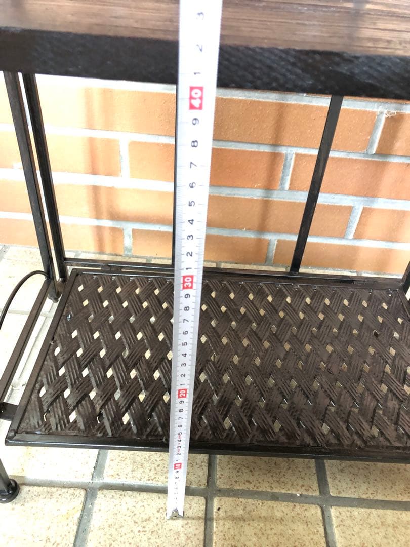 アイアンラック　ガーデニング雑貨アンティーク　フラワースタンド　プランターラック