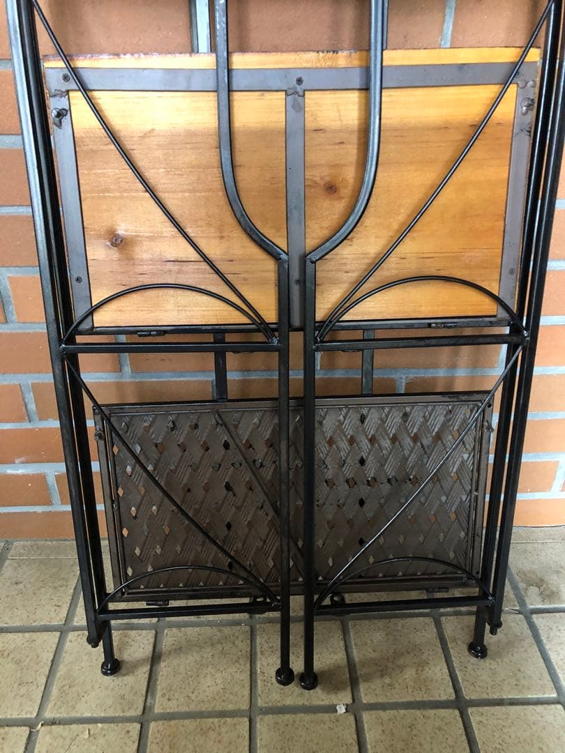 アイアンラック　ガーデニング雑貨アンティーク　フラワースタンド　プランターラック