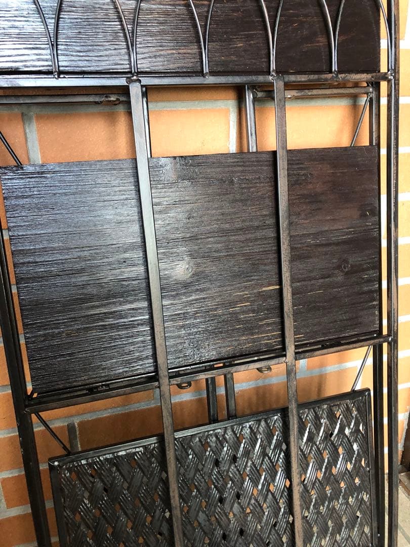 アイアンラック　ガーデニング雑貨アンティーク　フラワースタンド　プランターラック