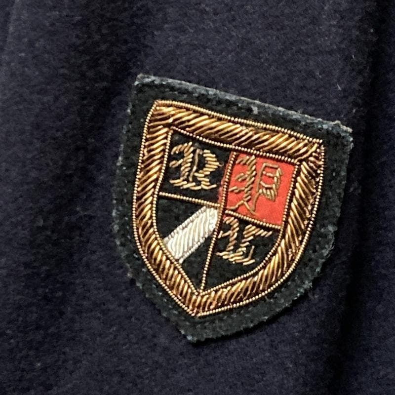 【高級】未使用 Ralph Lauren ジャケット カシミヤ混 ロゴ 刺繍