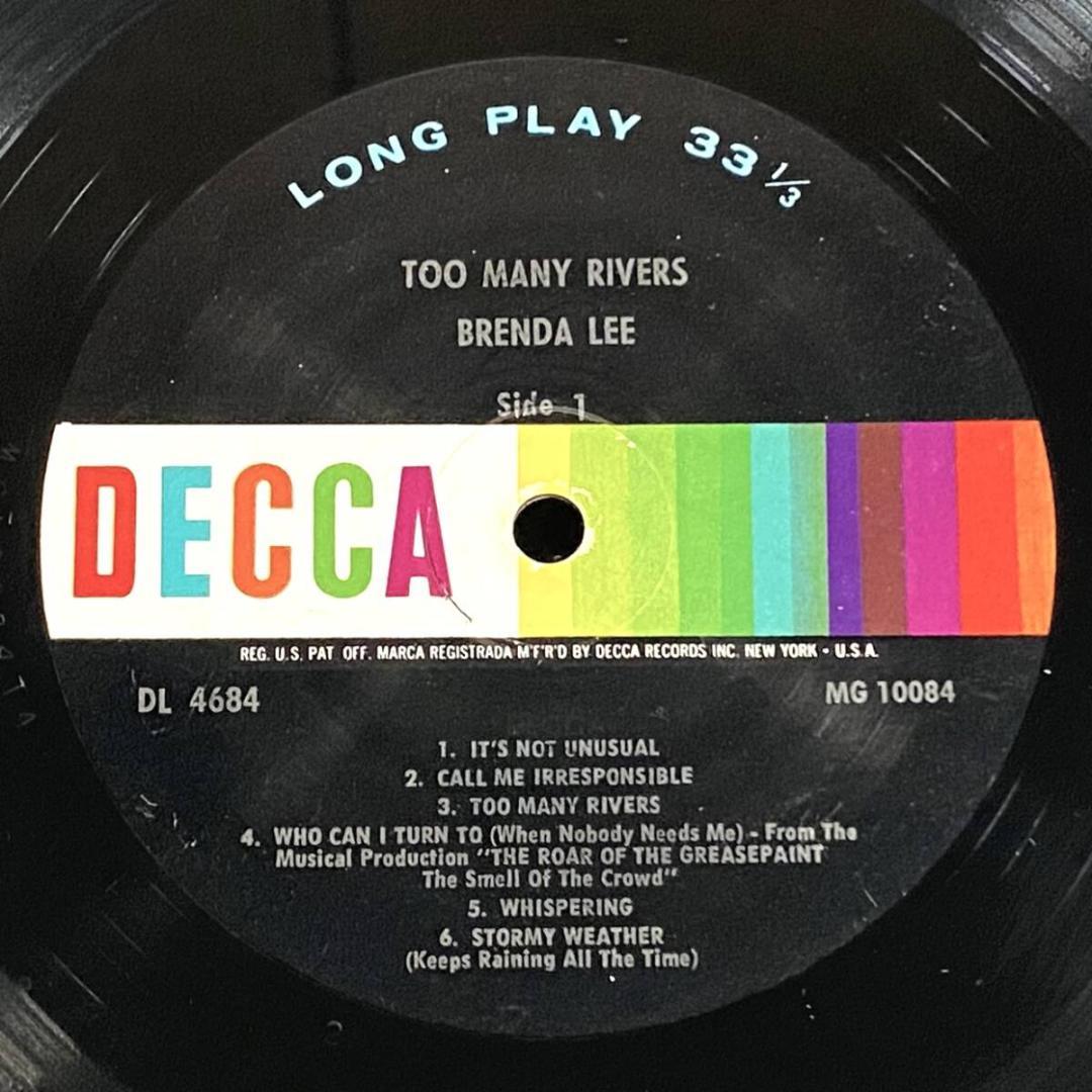★US完オリMONO★Brenda Lee Too Many s1LP
