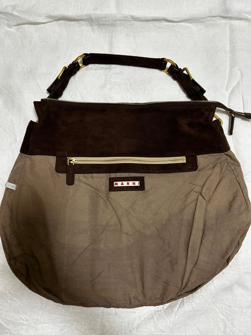 ★美品★MARNI スエードショルダーバッグ