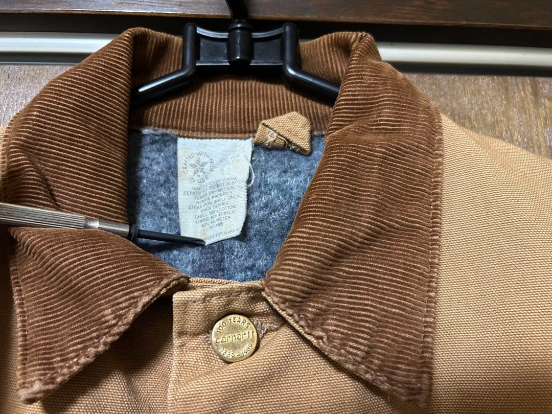 carhartt 100周年記念 チョアコート