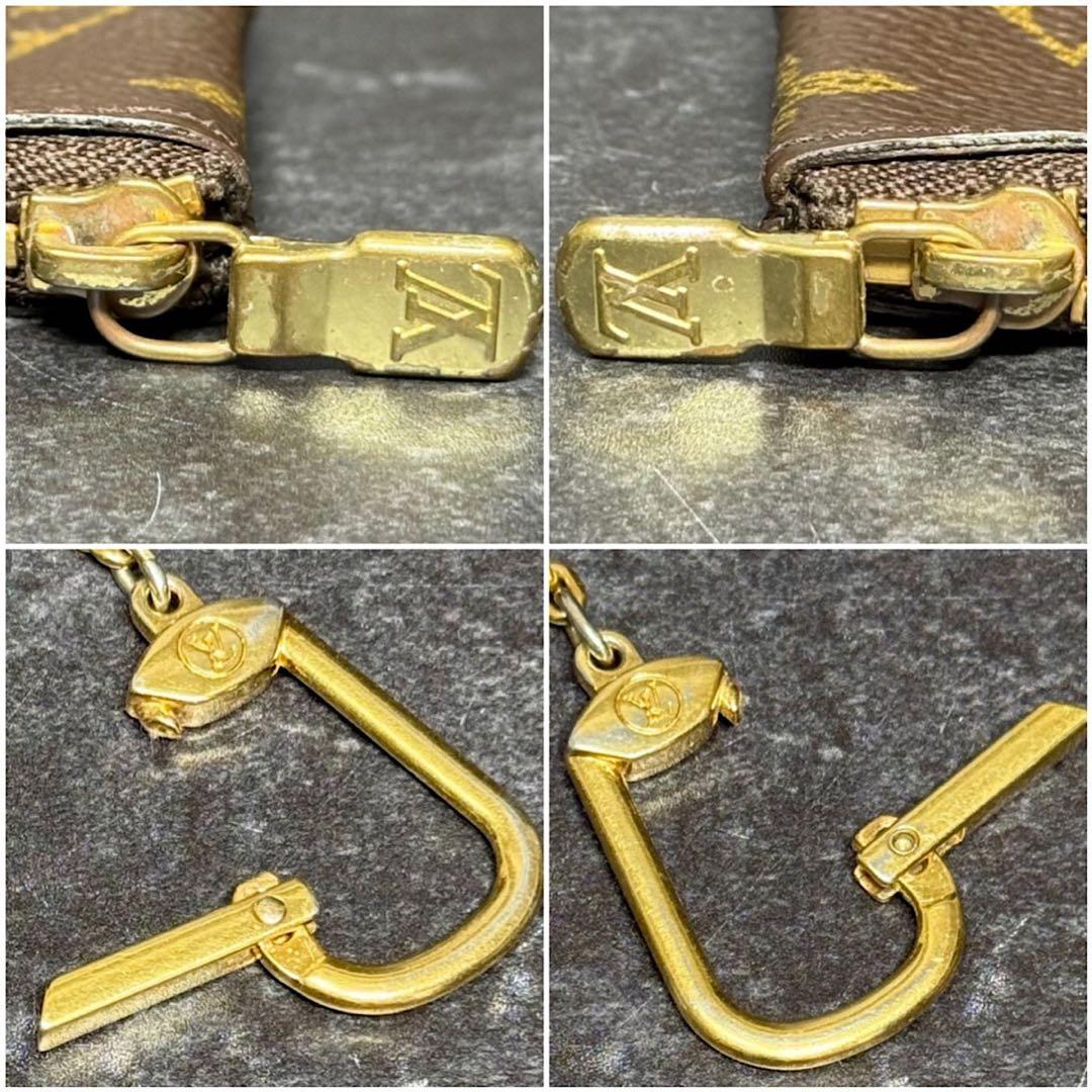 超美品 最高峰 ルイヴィトン モノグラム ポシェットクレ ケース