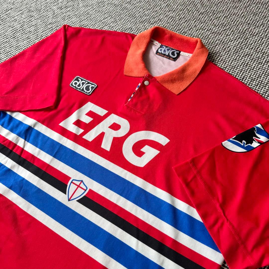 【希少サードモデル】サンプドリア ９２／９４（3rd）asics セリエA