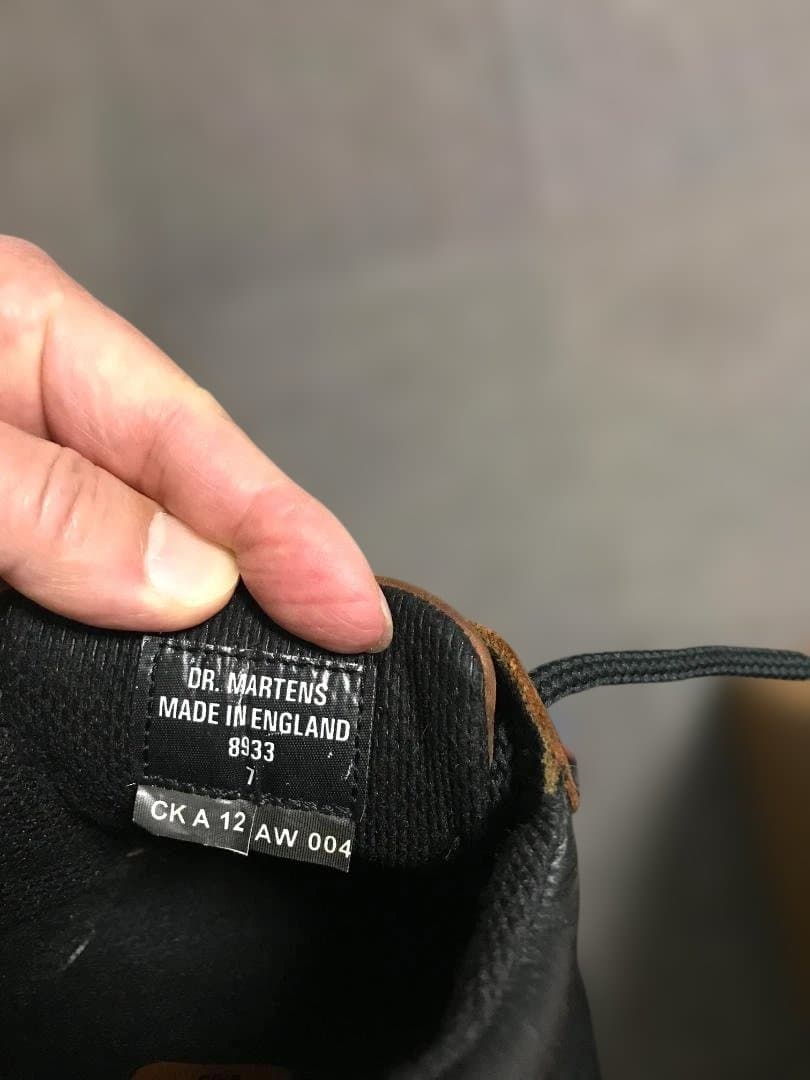 Dr. Martens　ブラウン革靴　（新品保管品）