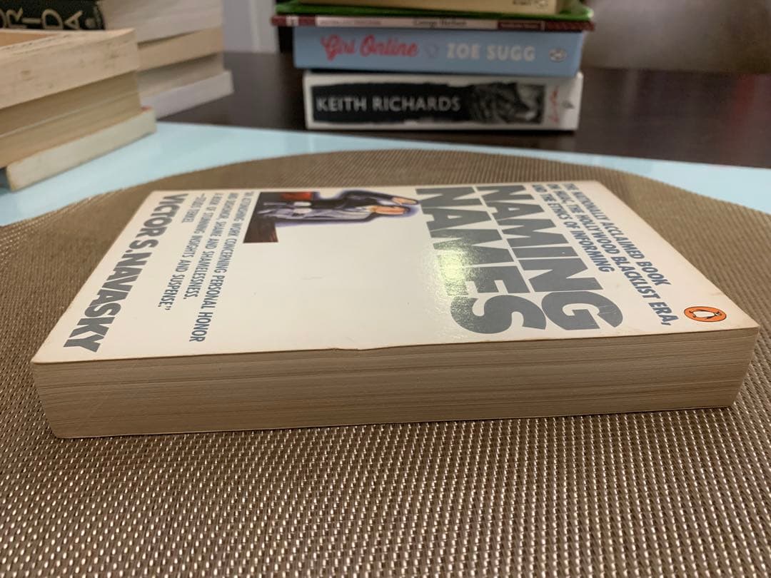 希少　NAMING NAMES VICTOR S. NAVASKY