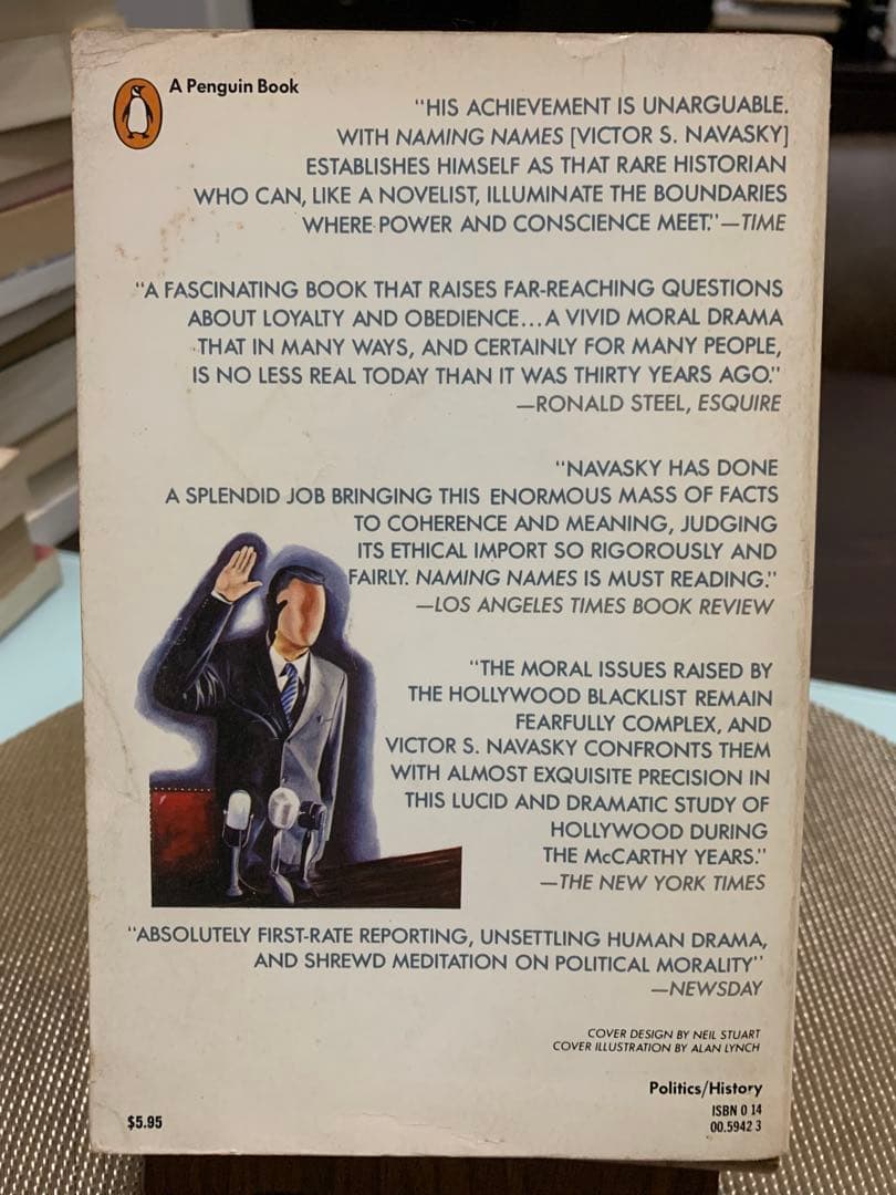 希少　NAMING NAMES VICTOR S. NAVASKY