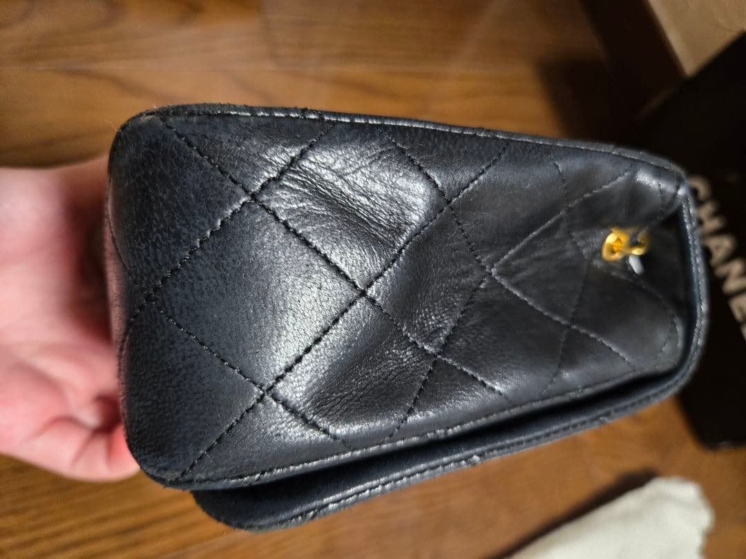 CHANEL ミニマトラッセ フルフラップ 19 ブラック