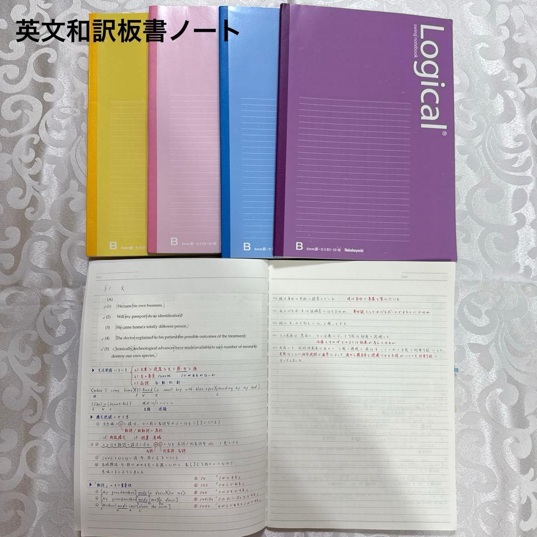 鉄緑会高2英語フルセット　講師オリジナルプリント・全板書ノート付き