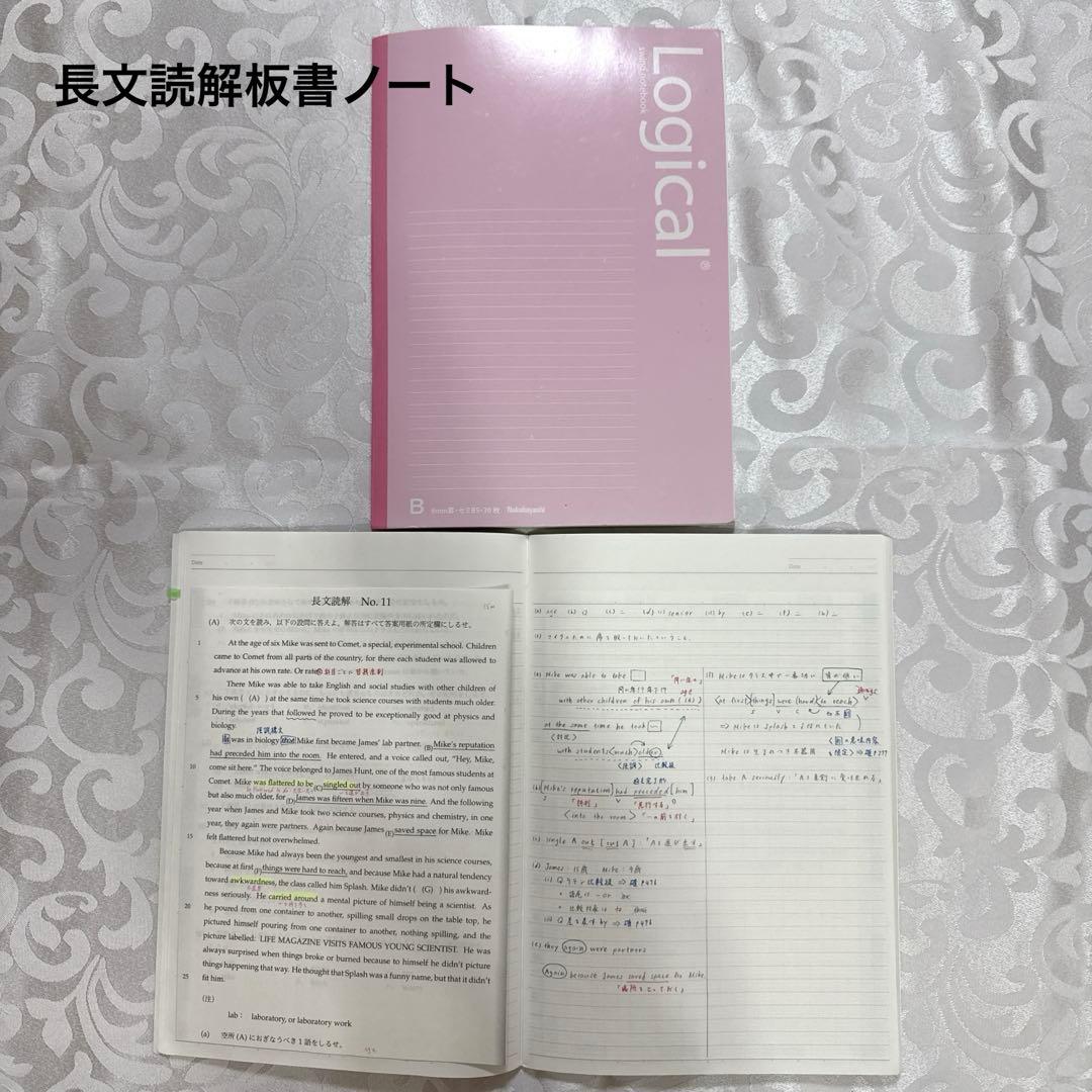 鉄緑会高2英語フルセット　講師オリジナルプリント・全板書ノート付き