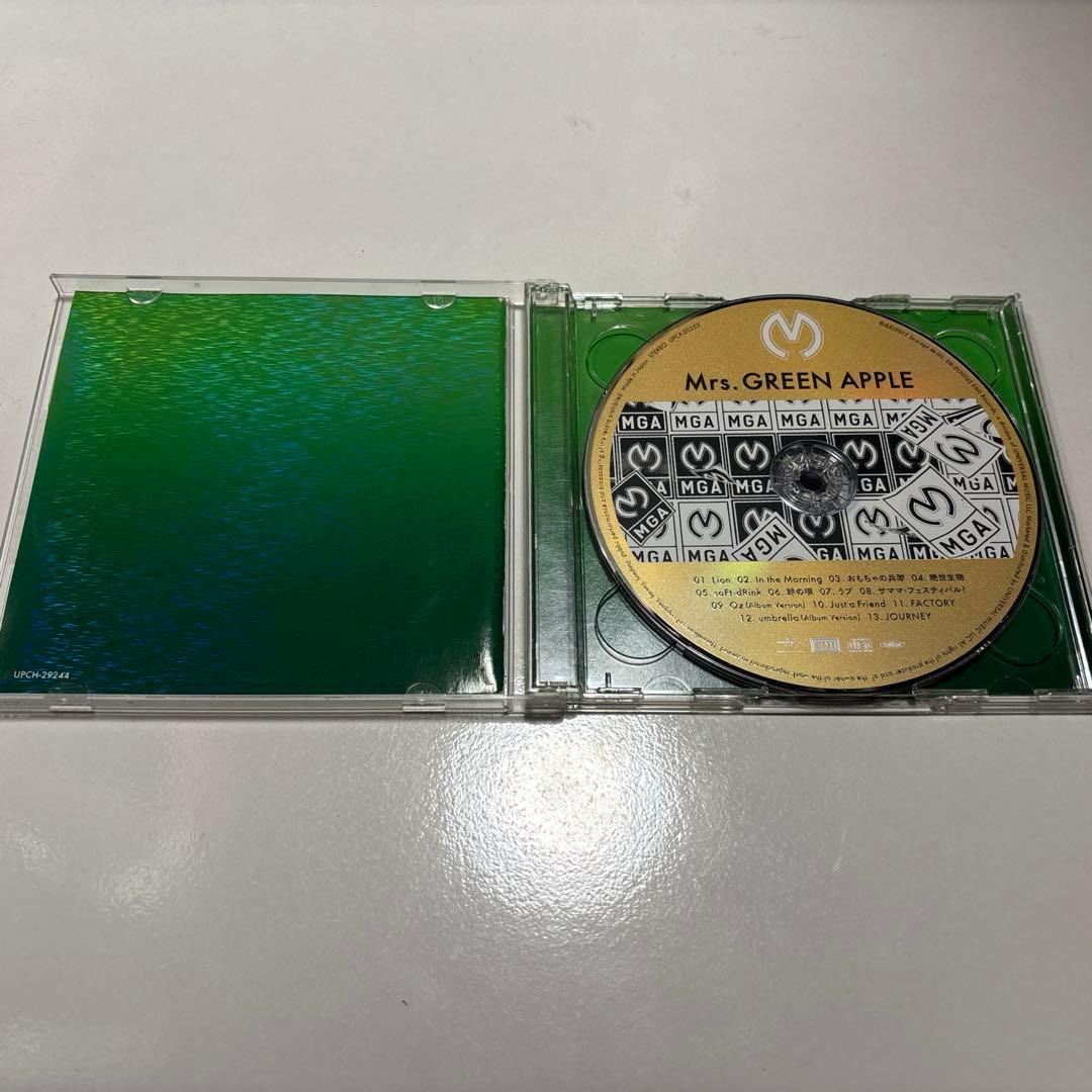 Mrs. GREEN APPLE 2nd Album 初回限定盤 CD＋DVD