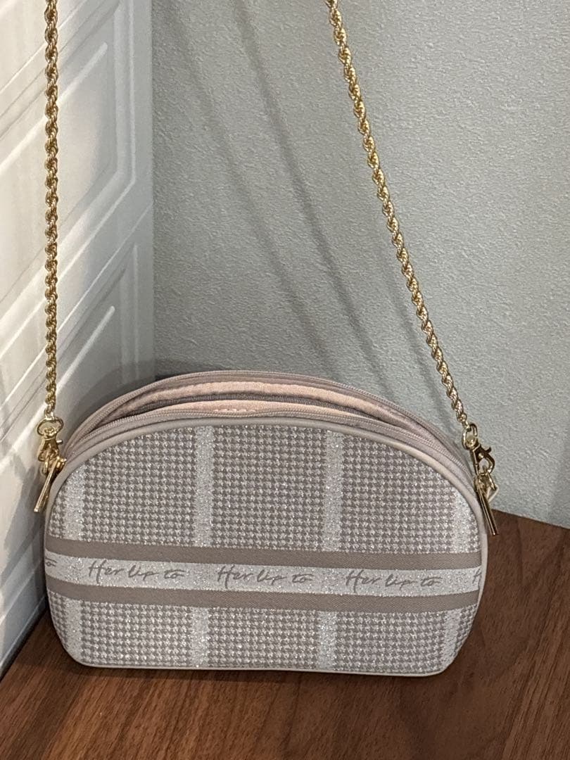 バッグ herlipto Jacquard Chain Pochette