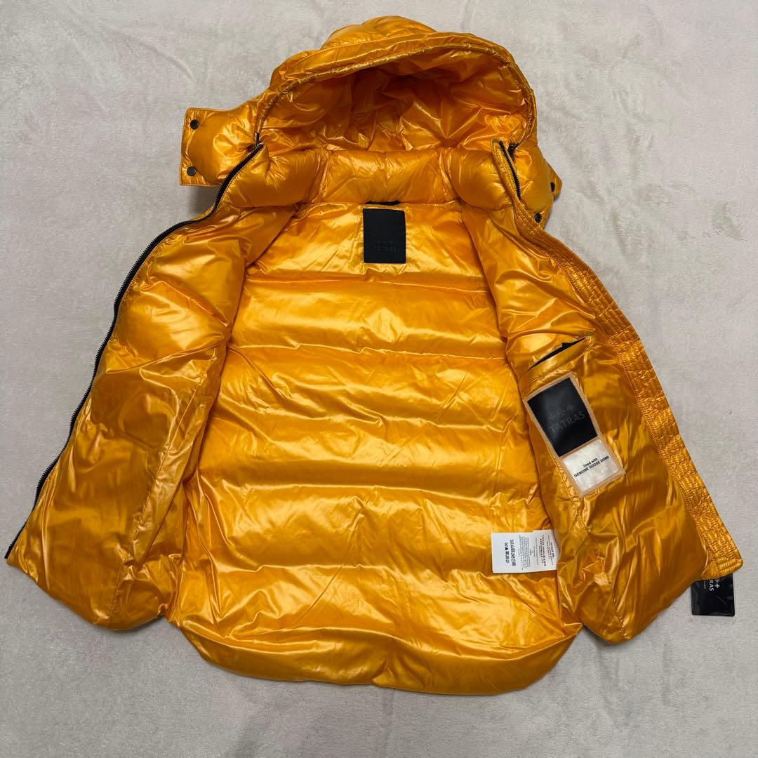 美品　タトラス　ダウンベスト　ポセイドン　黄色　02(M)