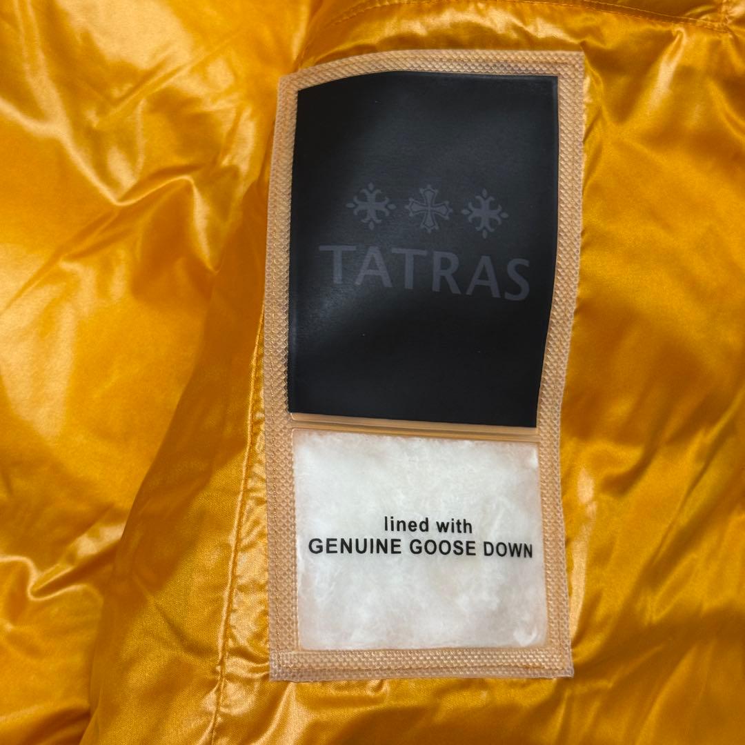 美品　タトラス　ダウンベスト　ポセイドン　黄色　02(M)