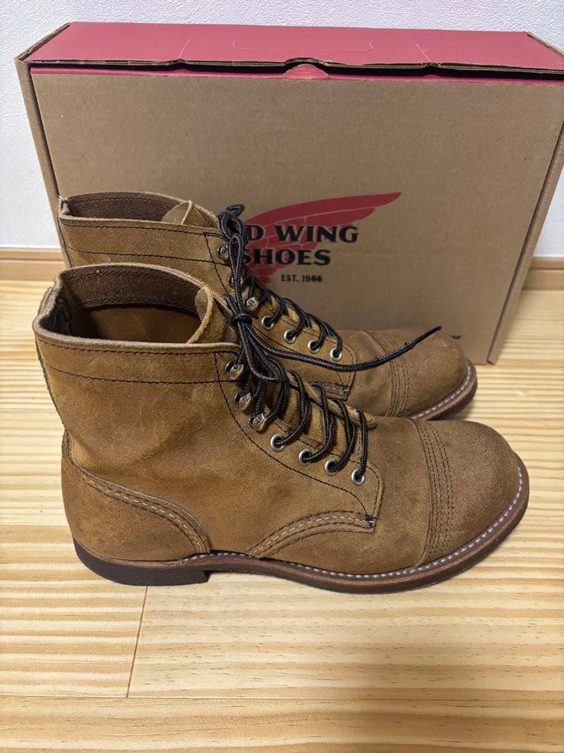 美品 8 レッドウィング REDWING アイアンレンジャー 8083