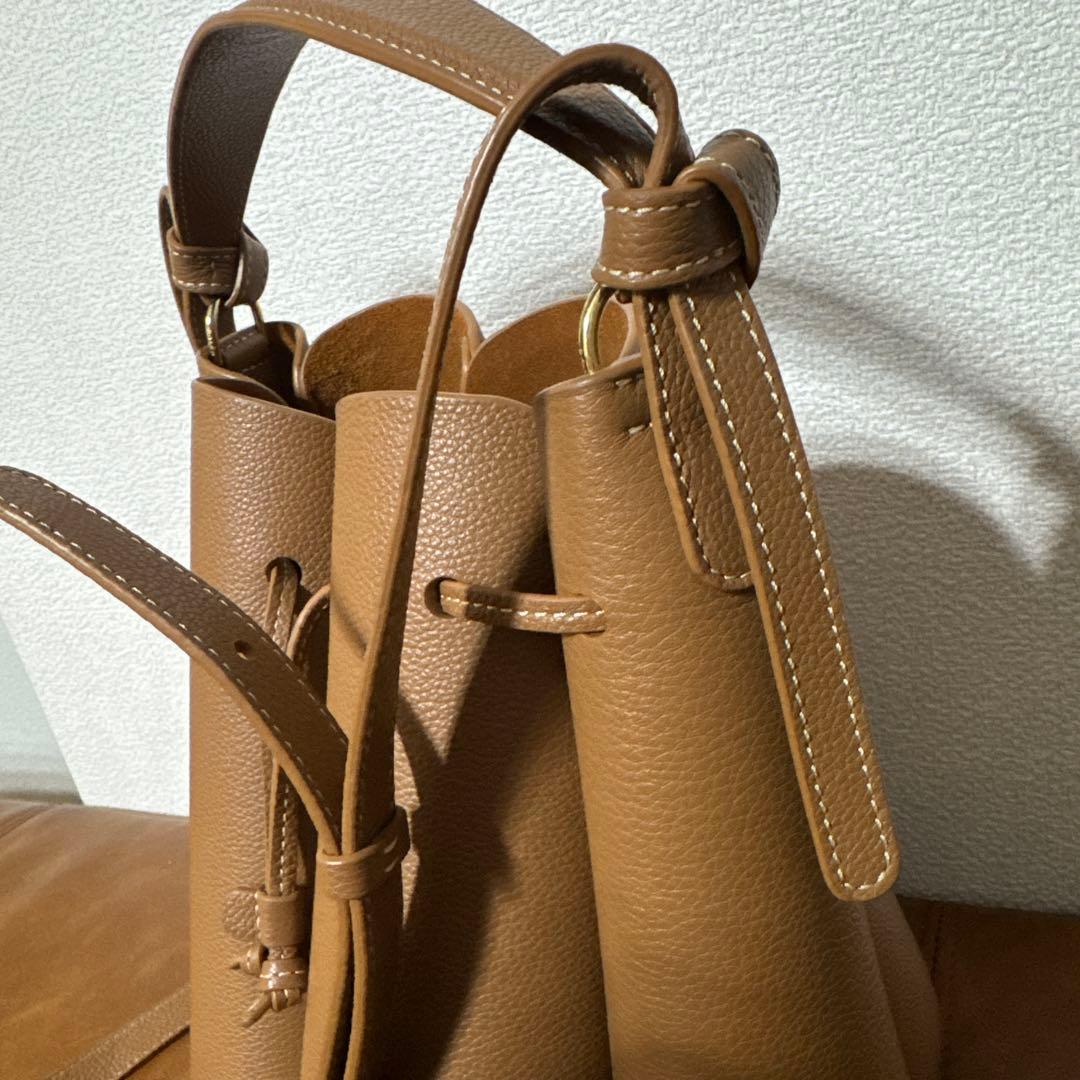 極美品　POLENE ポレーヌ　カヌレバック(大)