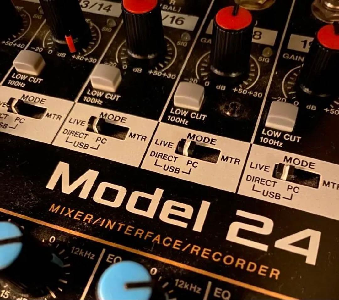 完動品 Model 24 アナログミキサー/インターフェース/タスカム 良音！
