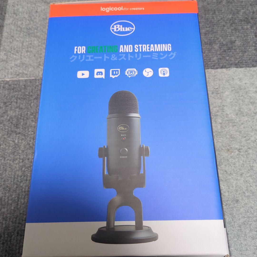 Blue Yeti X BM400BK USB コンデンサーマイク 保証書付き