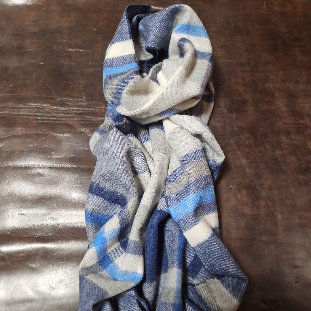 Johnstons　中判カシミヤマフラー