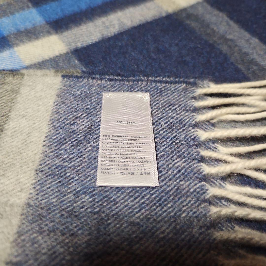 Johnstons　中判カシミヤマフラー