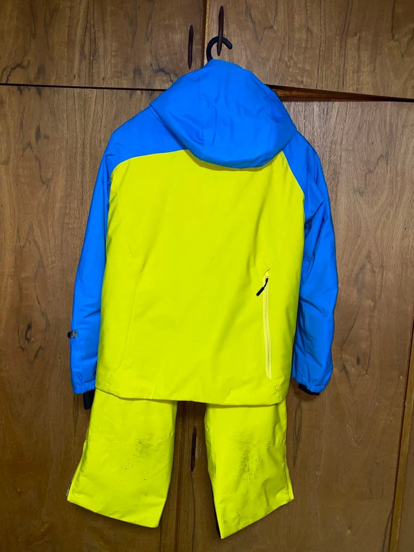 スキーウェア 青と黄色 Ｓサイズ