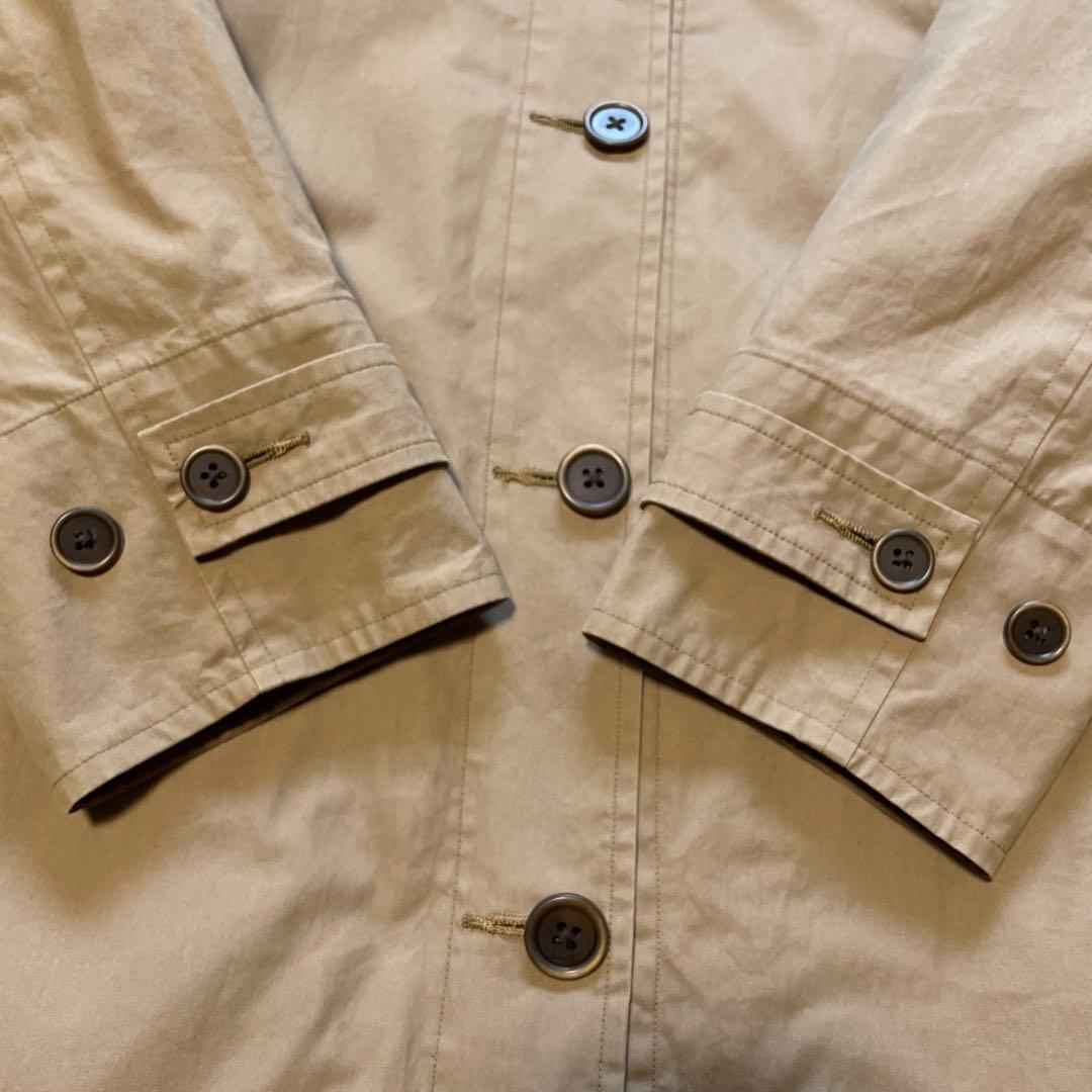 MHL. マーガレットハウエル ステンカラーコート ダウンライナー付 キャメル