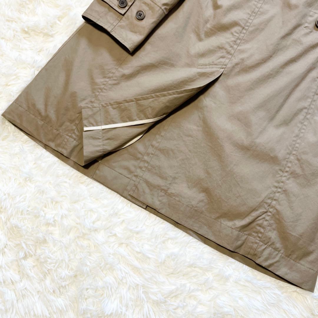 MHL. マーガレットハウエル ステンカラーコート ダウンライナー付 キャメル