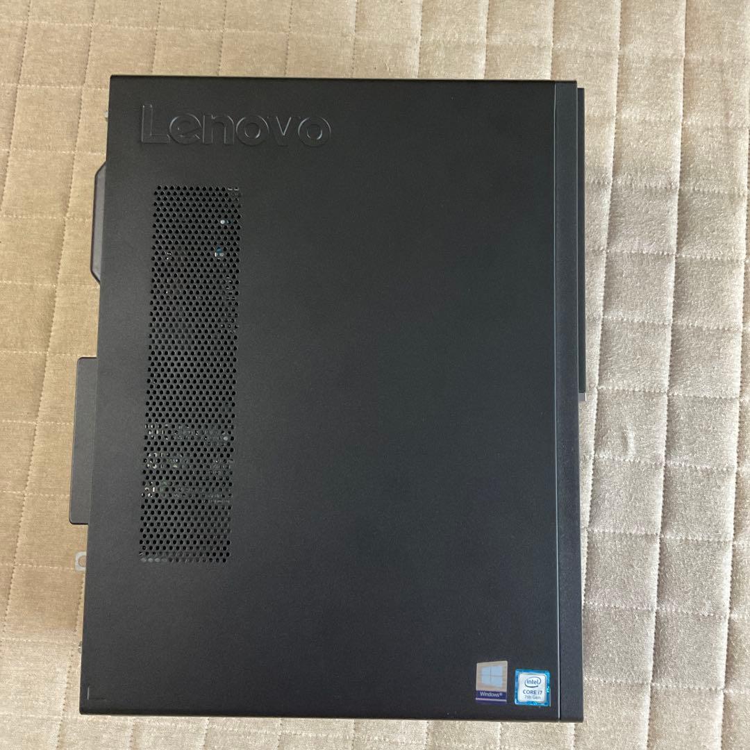 Lenovo V520デスクトップPC ブラック ミニタワー型