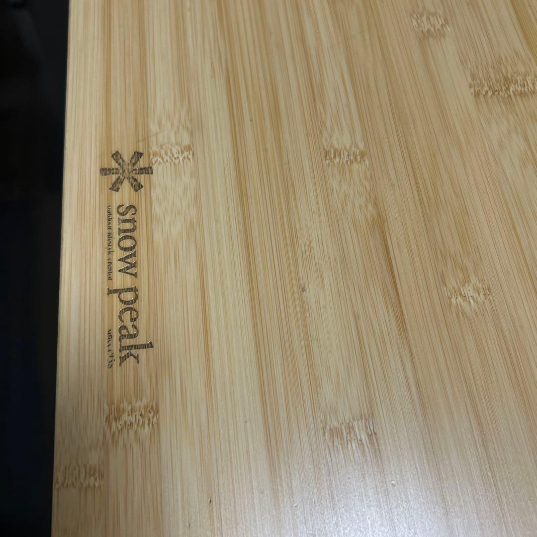 スノーピーク　ワンアクションテーブルロング竹