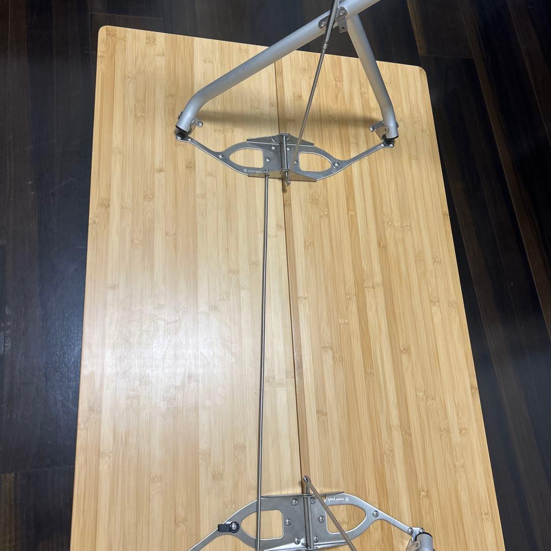 スノーピーク　ワンアクションテーブルロング竹