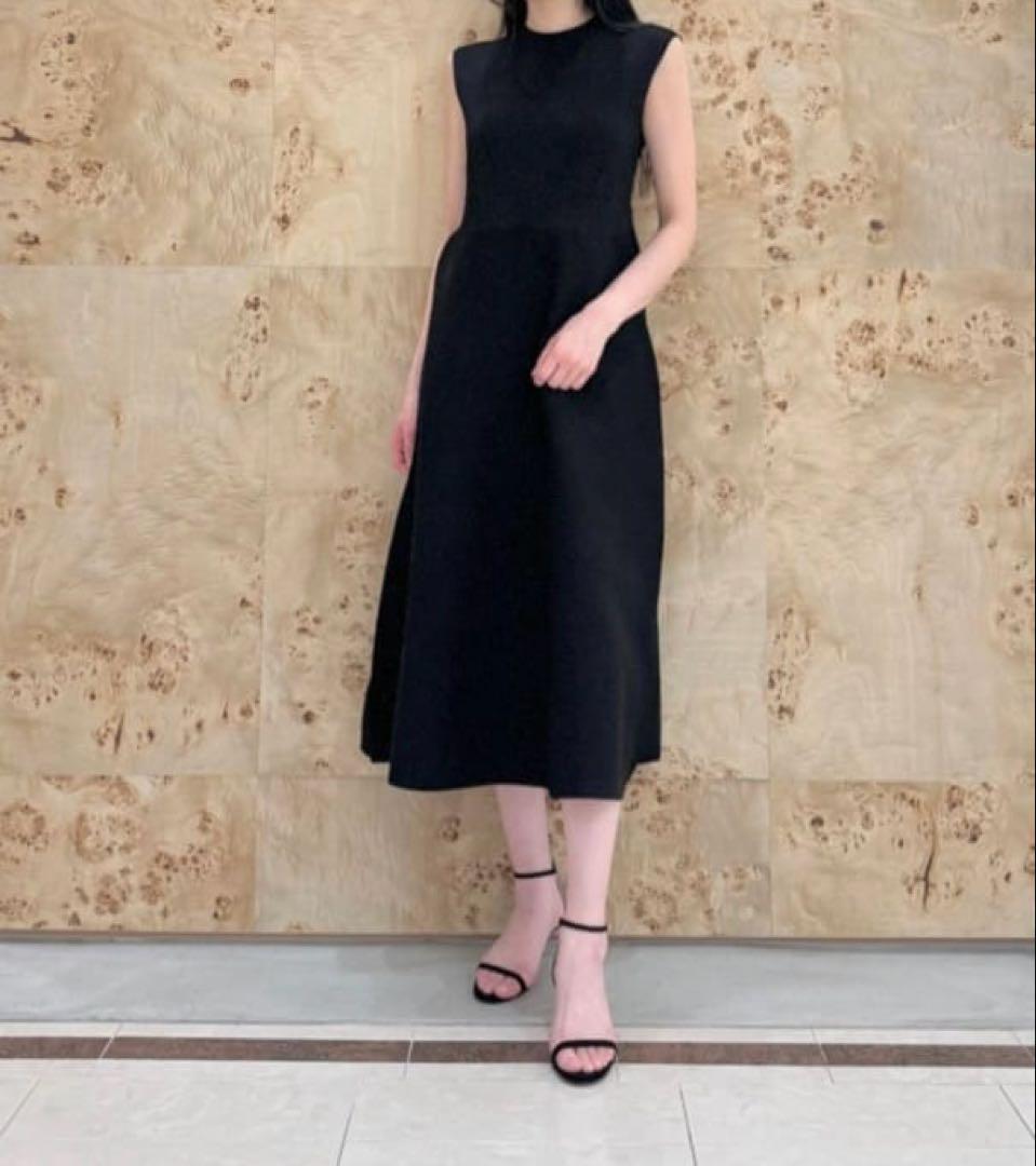 アルアバイル　ルルウィルビー ニットフレアーワンピース