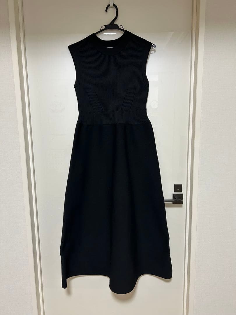 アルアバイル　ルルウィルビー ニットフレアーワンピース