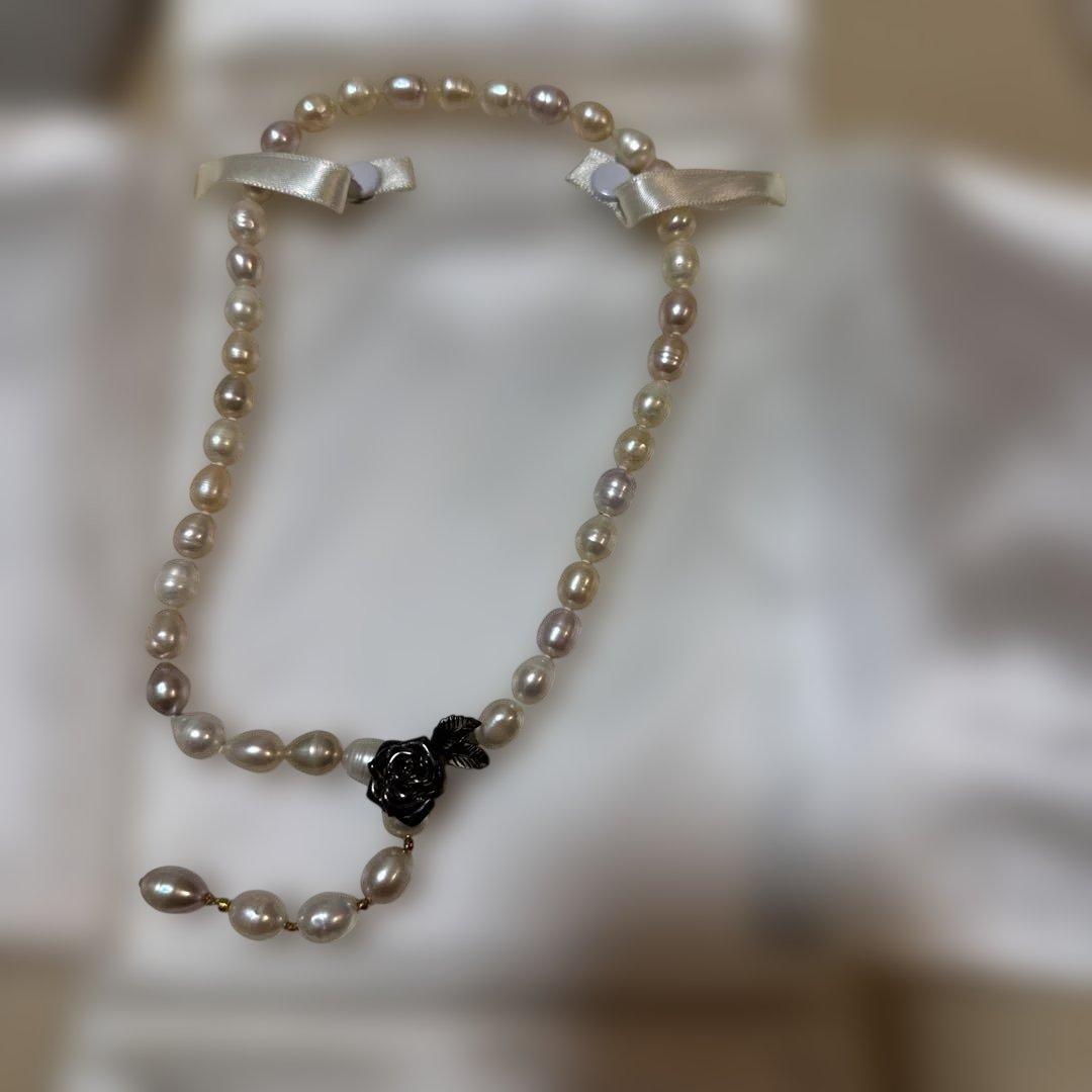 パールネックレス7点セットシルバー刻印あり‼️