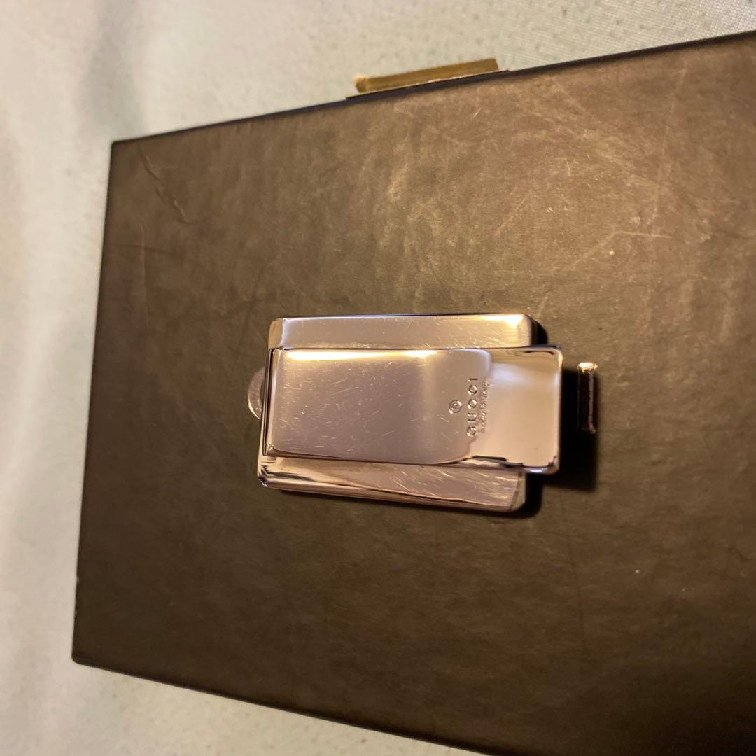 【希少】GUCCI マネークリップ レッド・グリーン　即購入可