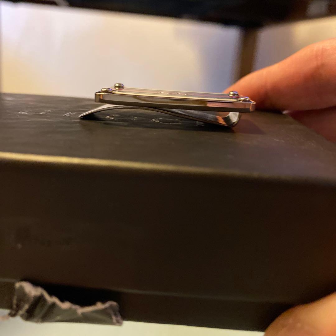 【希少】GUCCI マネークリップ レッド・グリーン　即購入可