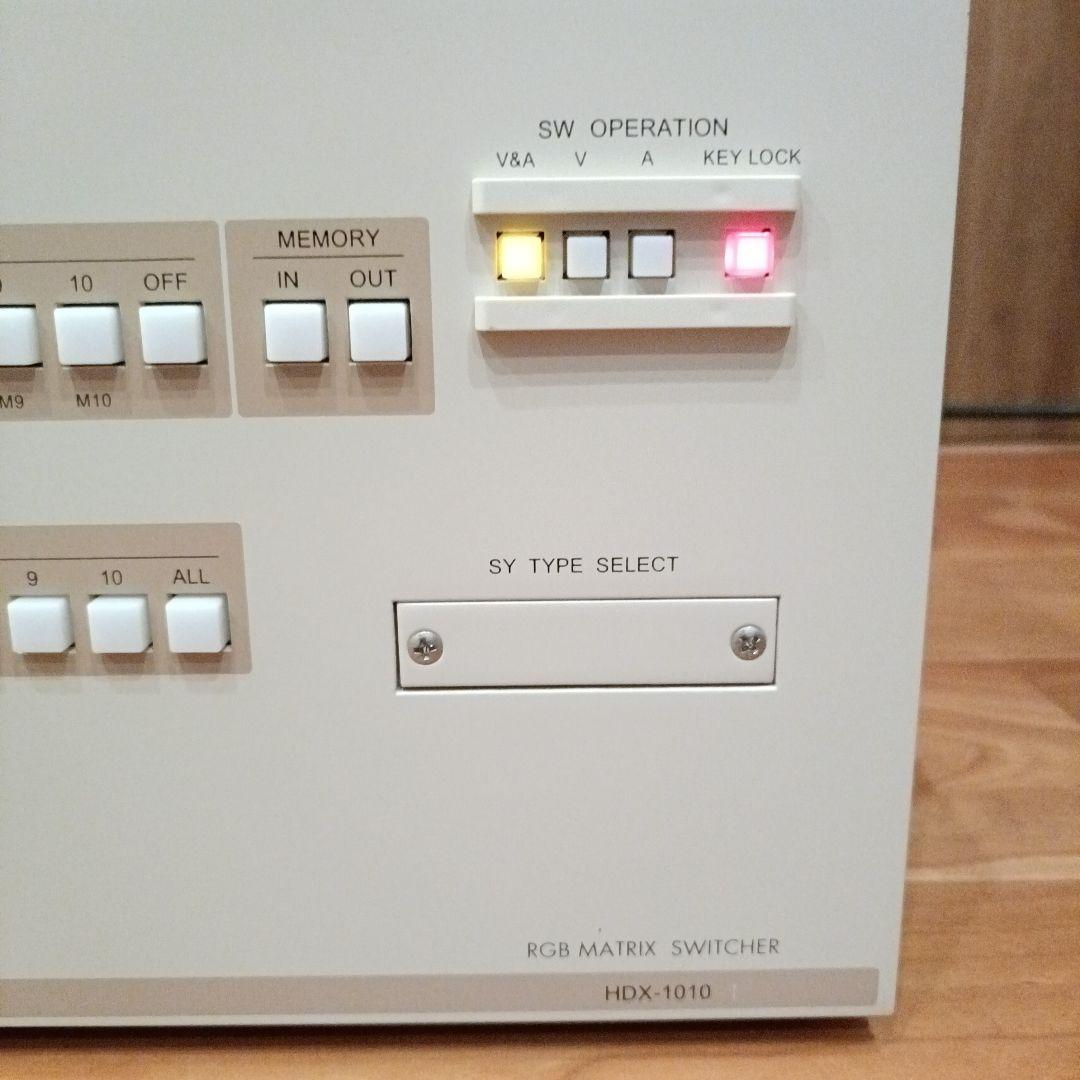 IMAGENICS アナログRGB マトリックススイッチャー HDX-1010