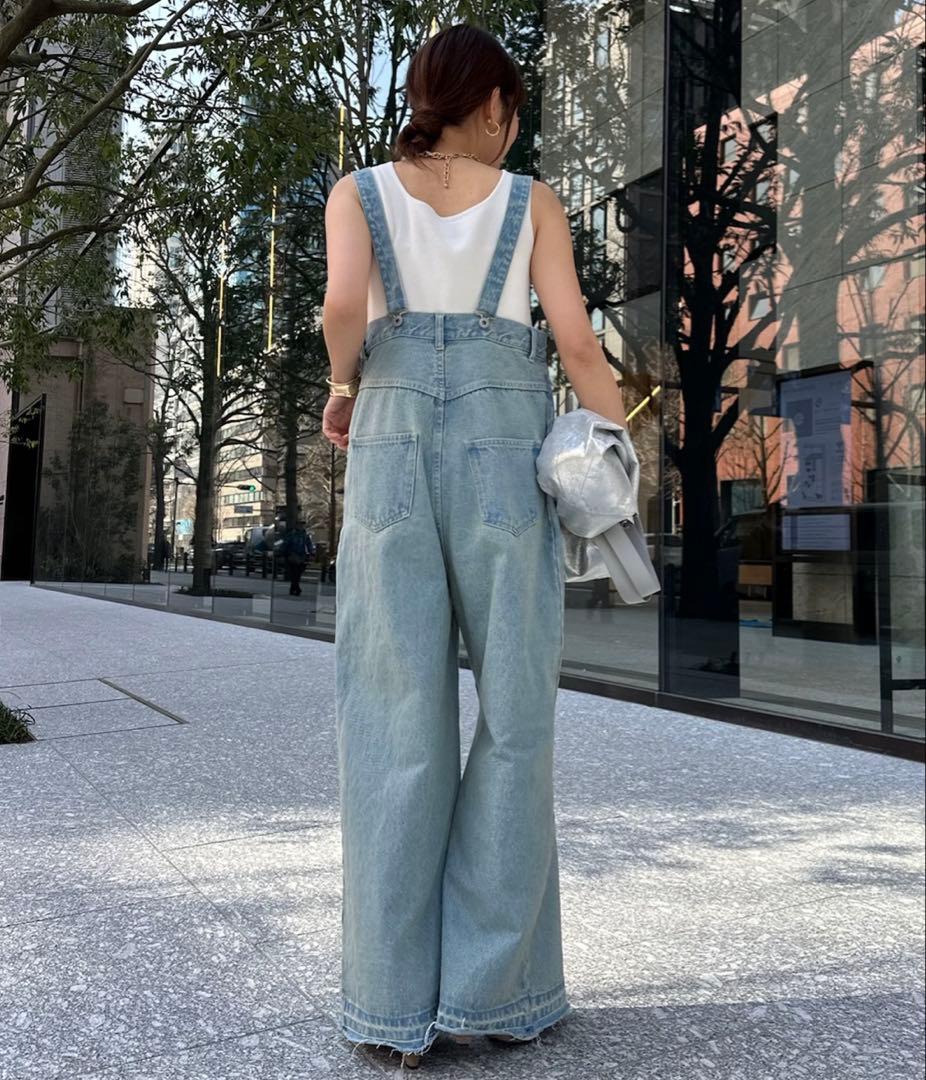 デニムサロペット　DouDou