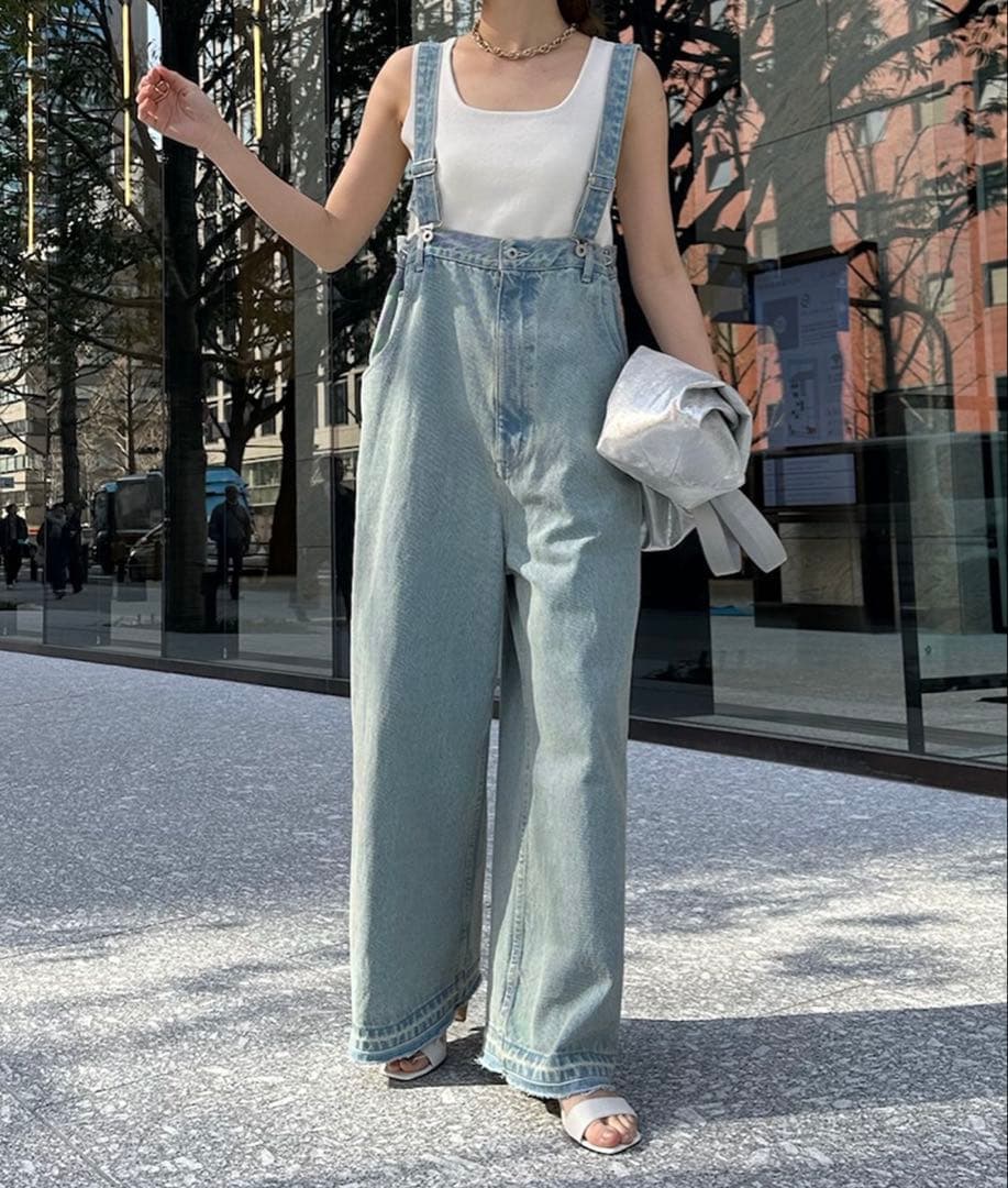 デニムサロペット　DouDou