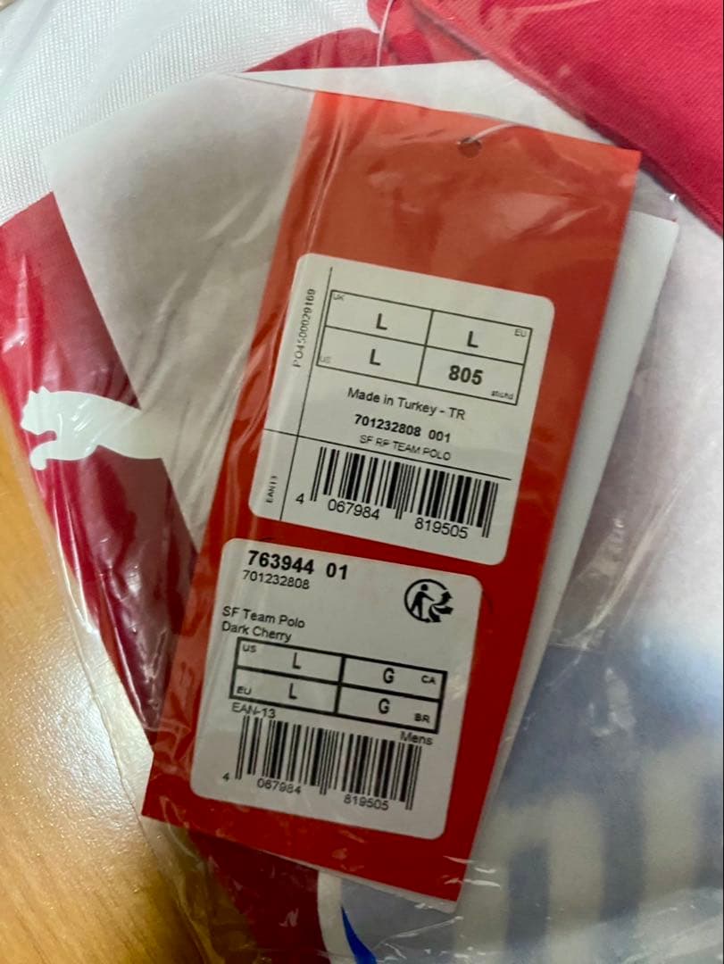 最終値下げ【新品未開封】2025年製 F1 公式ポロシャツ フェラーリ Lサイズ