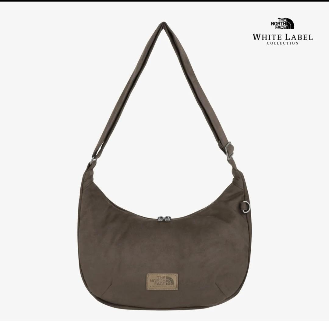 【韓国限定】ザノースフェイス　ショルダーバッグ ブラウン スウェード　SD
