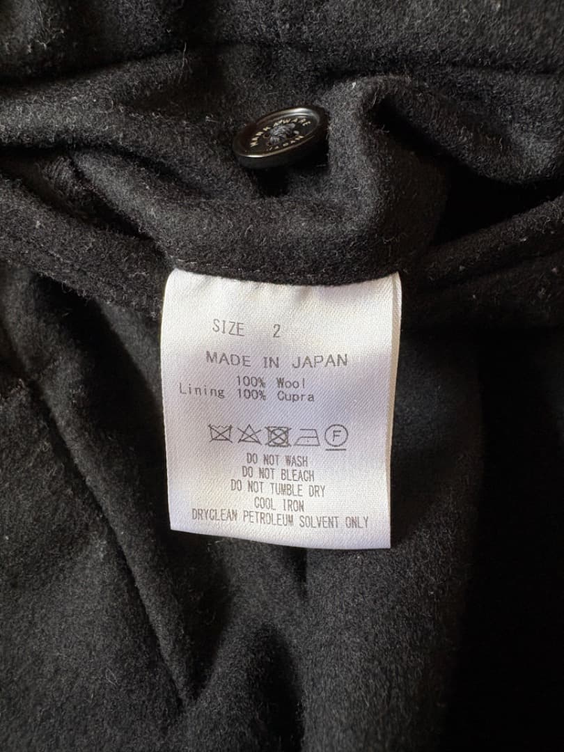 MARKAWARE FRONT PLEATS PEGTOP フランネル　サイズ２