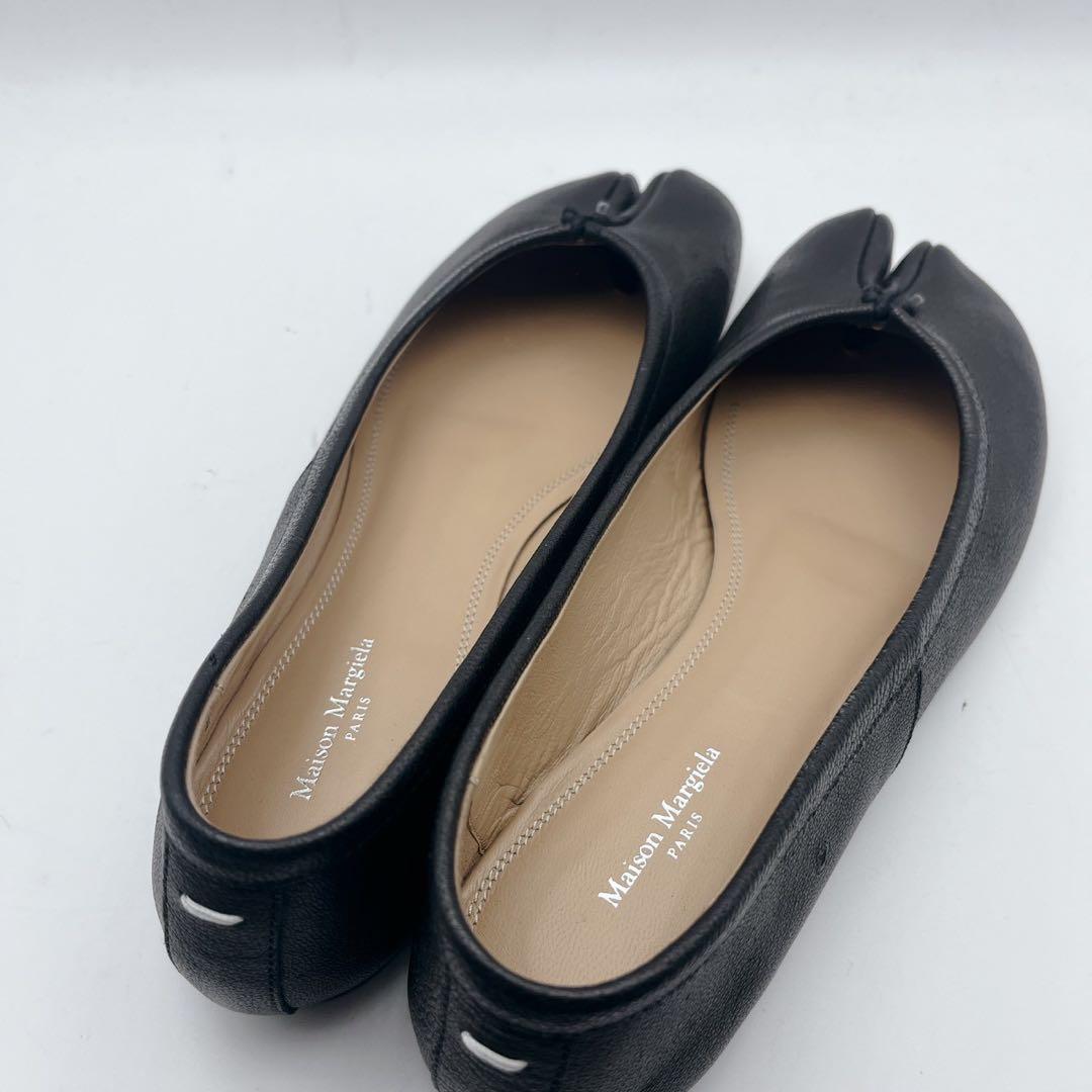 定番❗️未使用✨メゾンマルジェラ 足袋バレエ フラットシューズ リボン 38.5