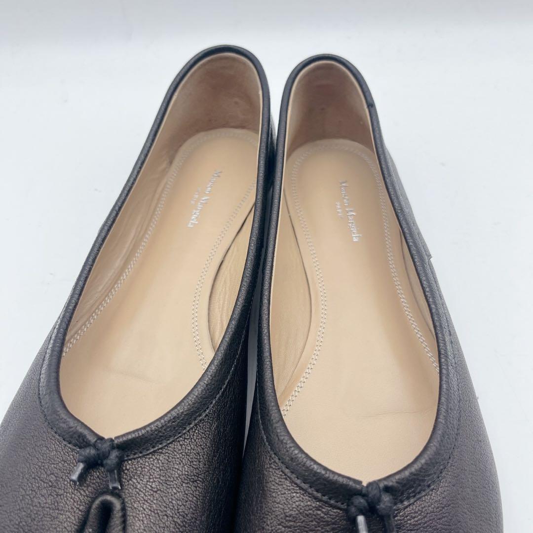 定番❗️未使用✨メゾンマルジェラ 足袋バレエ フラットシューズ リボン 38.5